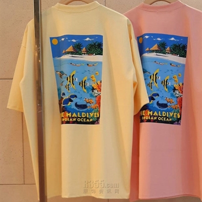 市场上装-T恤-休闲T恤