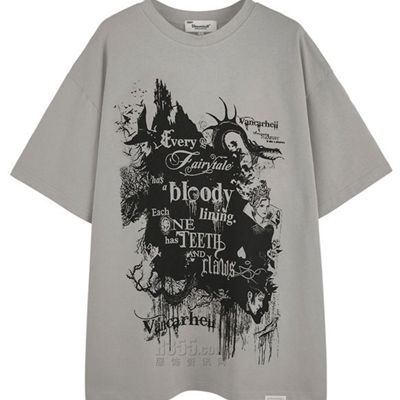 市场上装-T恤-电商T恤