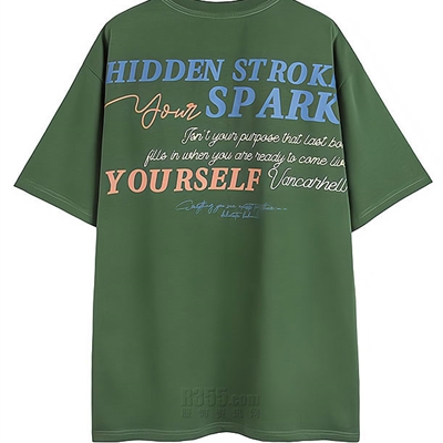 市场上装-T恤-电商T恤