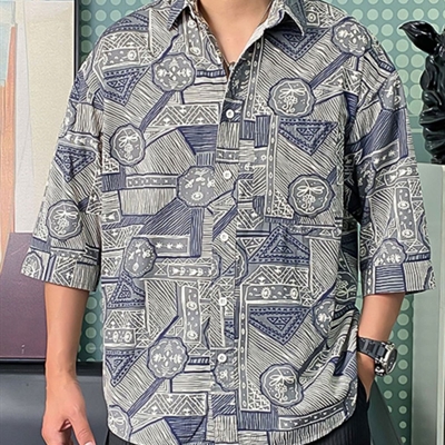 市场上装-衬衫-休闲衬衫