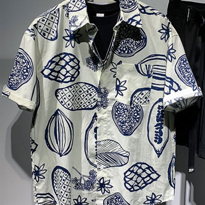 市场上装-衬衫-休闲衬衫