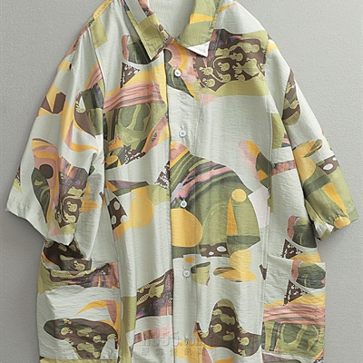 市场上装-衬衫-休闲衬衫