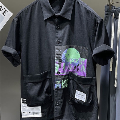 市场上装-衬衫-休闲衬衫