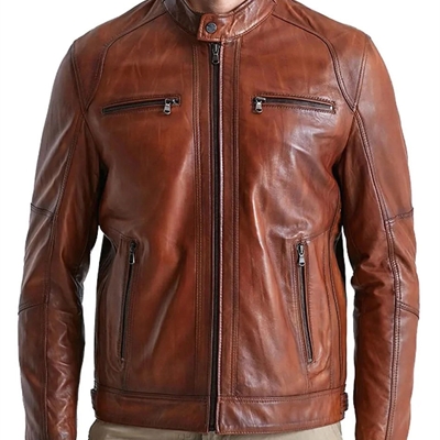 市场上装-皮衣-商务皮衣