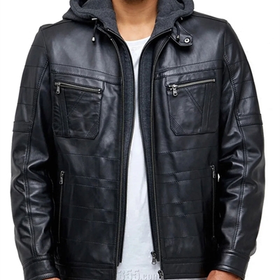 市场上装-皮衣-商务皮衣