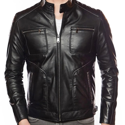 市场上装-皮衣-商务皮衣