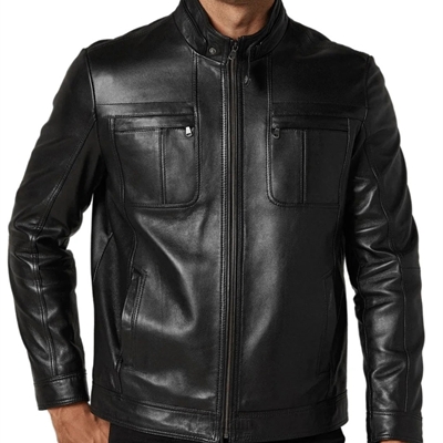 市场上装-皮衣-商务皮衣