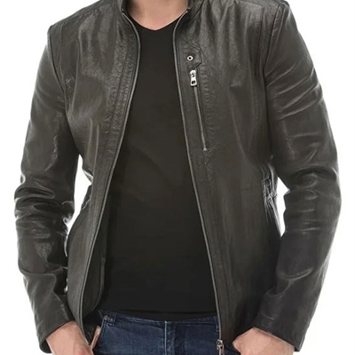 市场上装-皮衣-商务皮衣