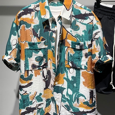 市场上装-衬衫-休闲衬衫