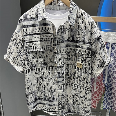 市场上装-衬衫-休闲衬衫