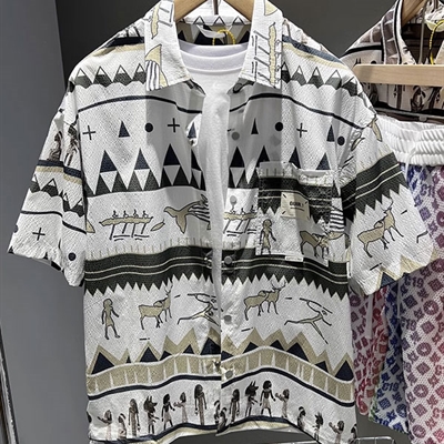 市场上装-衬衫-休闲衬衫