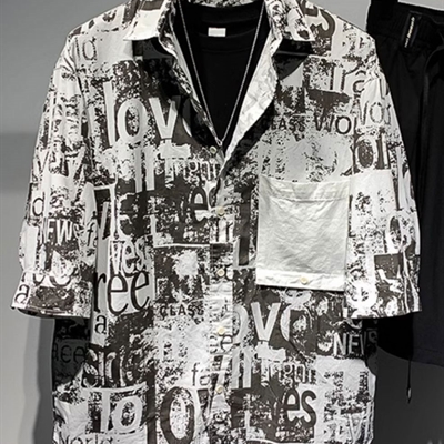 市场上装-衬衫-休闲衬衫