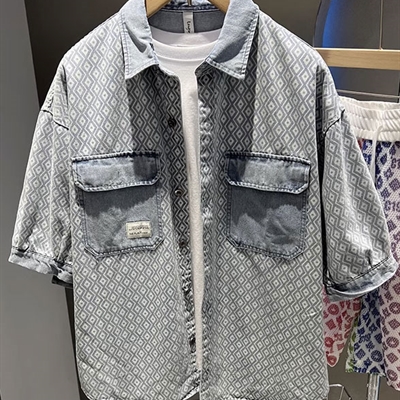 市场上装-衬衫-休闲衬衫