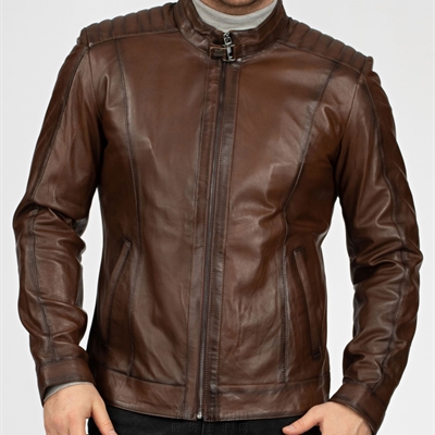 市场上装-皮衣-商务皮衣