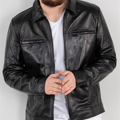 市场上装-皮衣-商务皮衣