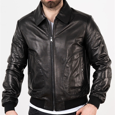 市场上装-皮衣-商务皮衣