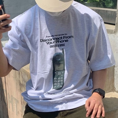 市场上装-T恤-休闲T恤