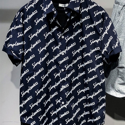 市场上装-衬衫-休闲衬衫