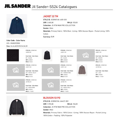 2024春夏_JIL SANDER_夹克_ 欧洲大牌资料