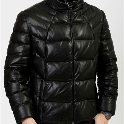 市场上装-皮衣-商务皮衣