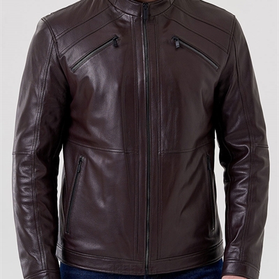 市场上装-皮衣-商务皮衣