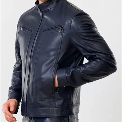 市场上装-皮衣-商务皮衣