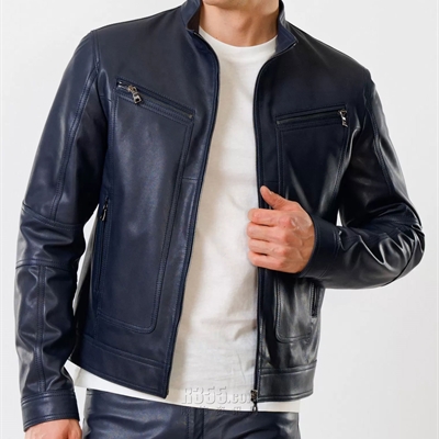 市场上装-皮衣-商务皮衣