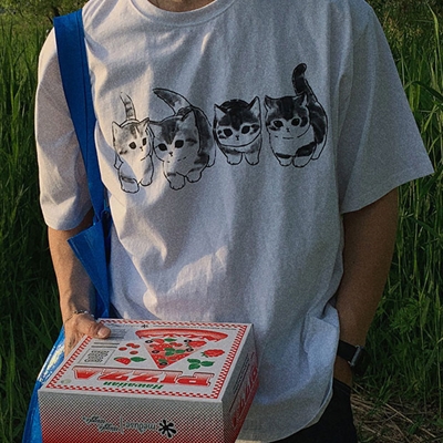 市场上装-T恤-休闲T恤