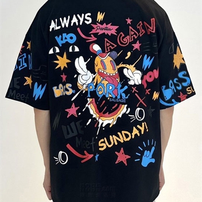 市场上装-T恤-休闲T恤