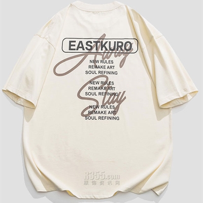 市场上装-T恤-电商T恤