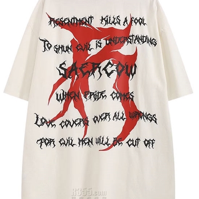 市场上装-T恤-电商T恤