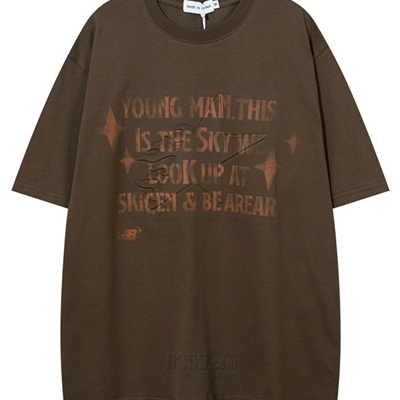 市场上装-T恤-电商T恤