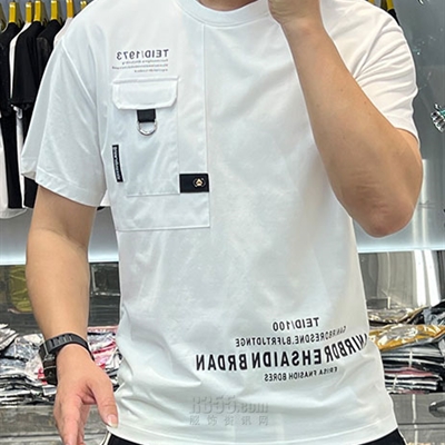 市场上装-T恤-微潮T恤