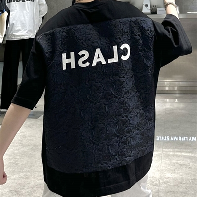 市场上装-T恤-微潮T恤