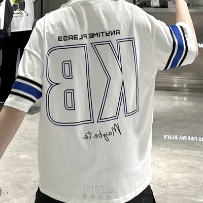 市场上装-T恤-微潮T恤