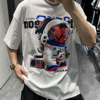 市场上装-T恤-微潮T恤