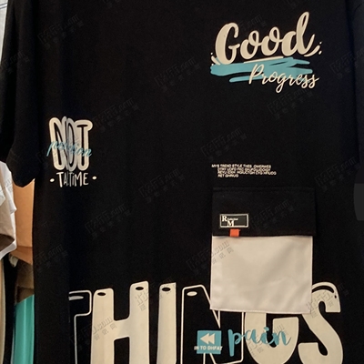 市场上装-T恤-休闲T恤【实拍】