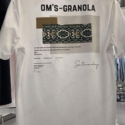 市场上装-T恤-休闲T恤【实拍】