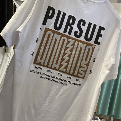 市场上装-T恤-休闲T恤【实拍】