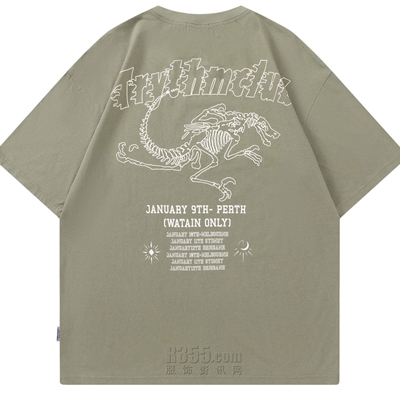 市场上装-T恤-电商T恤