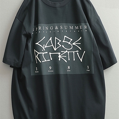 市场上装-T恤-休闲T恤