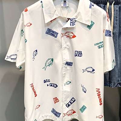 市场上装-衬衫-休闲衬衫