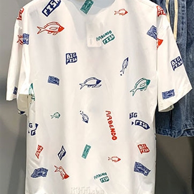 市场上装-衬衫-休闲衬衫