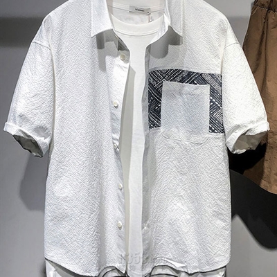 市场上装-衬衫-休闲衬衫