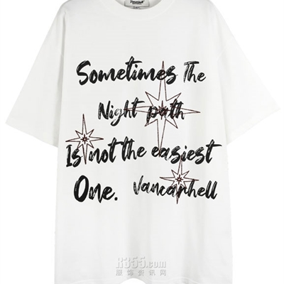 市场上装-T恤-电商T恤