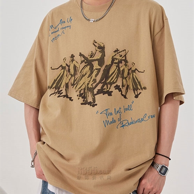 市场上装-T恤-电商T恤