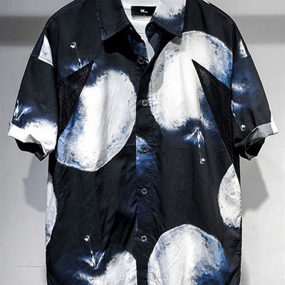 市场上装-衬衫-微潮衬衫