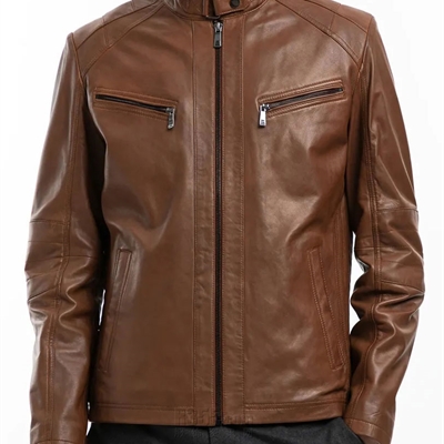 市场上装-皮衣-商务皮衣