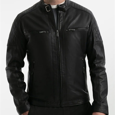 市场上装-皮衣-商务皮衣