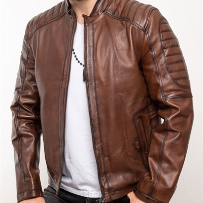 市场上装-皮衣-商务皮衣